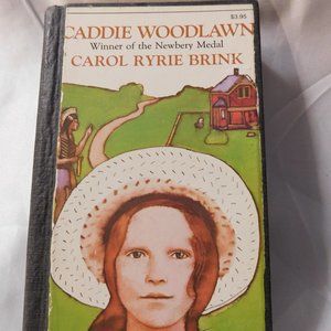 Vintage Caddie Woodlawn Book 1970 by Carol Ryrie Brink